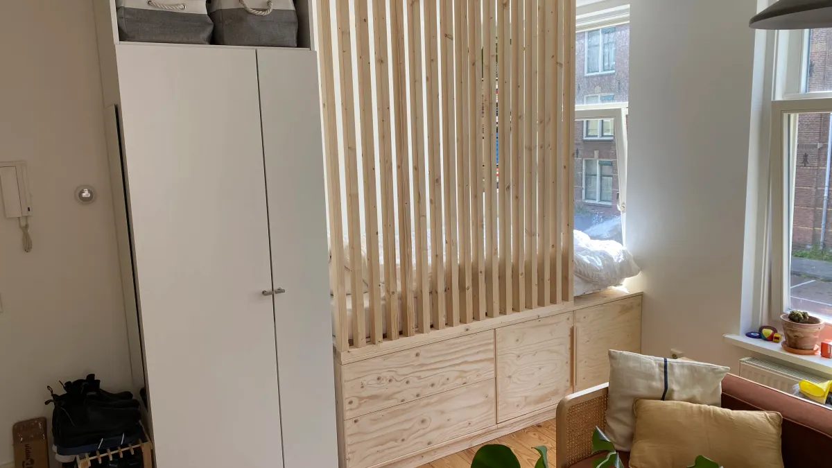 View 1 of Built-in Bed